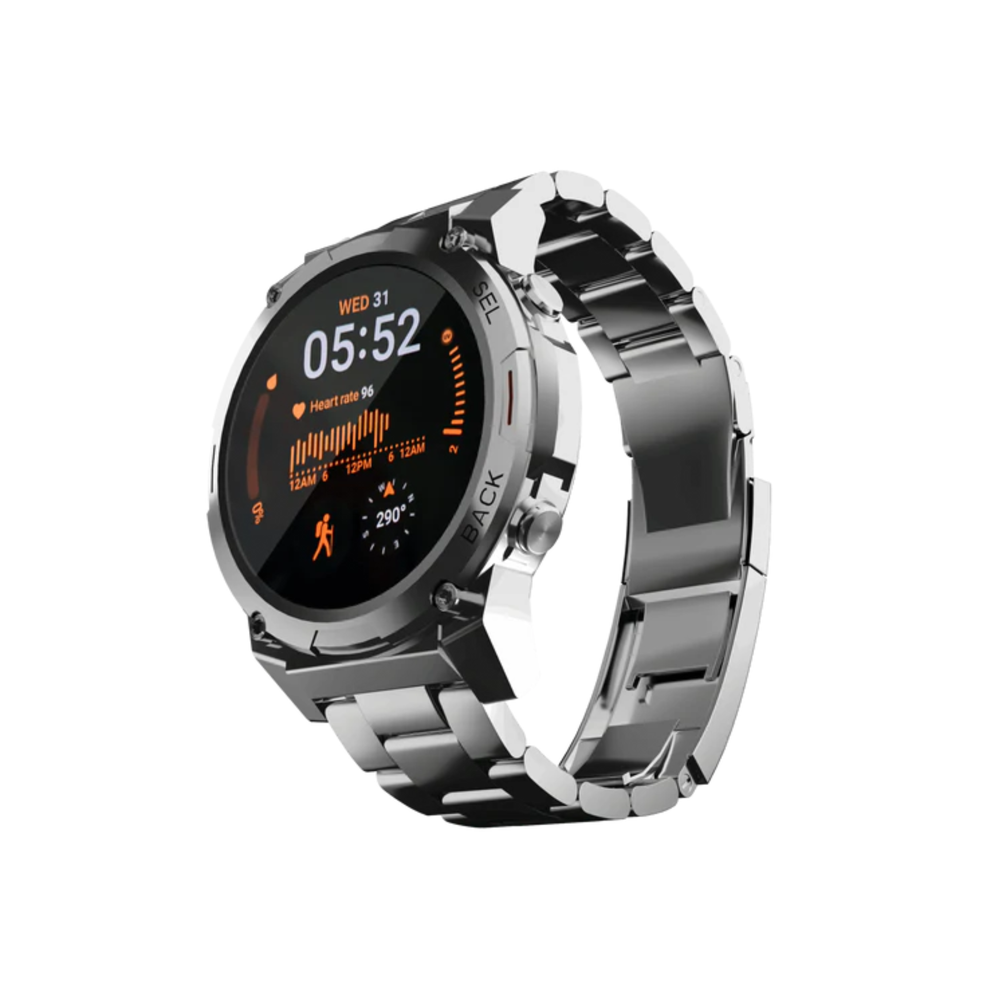 R-011 LUXE Smart Watch – 1.43" AMOLED, Bluetooth Calling, IP68