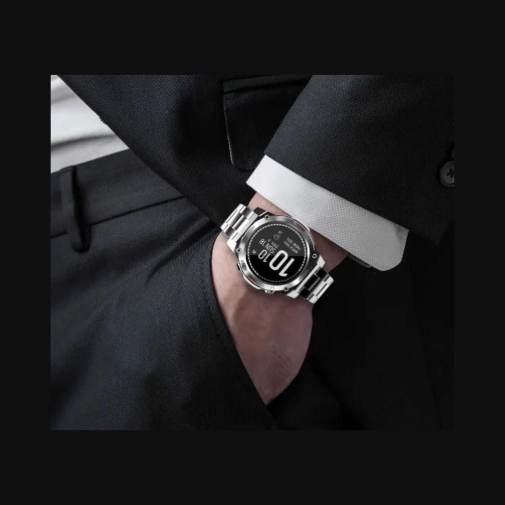 R-011 LUXE Smart Watch – 1.43" AMOLED, Bluetooth Calling, IP68