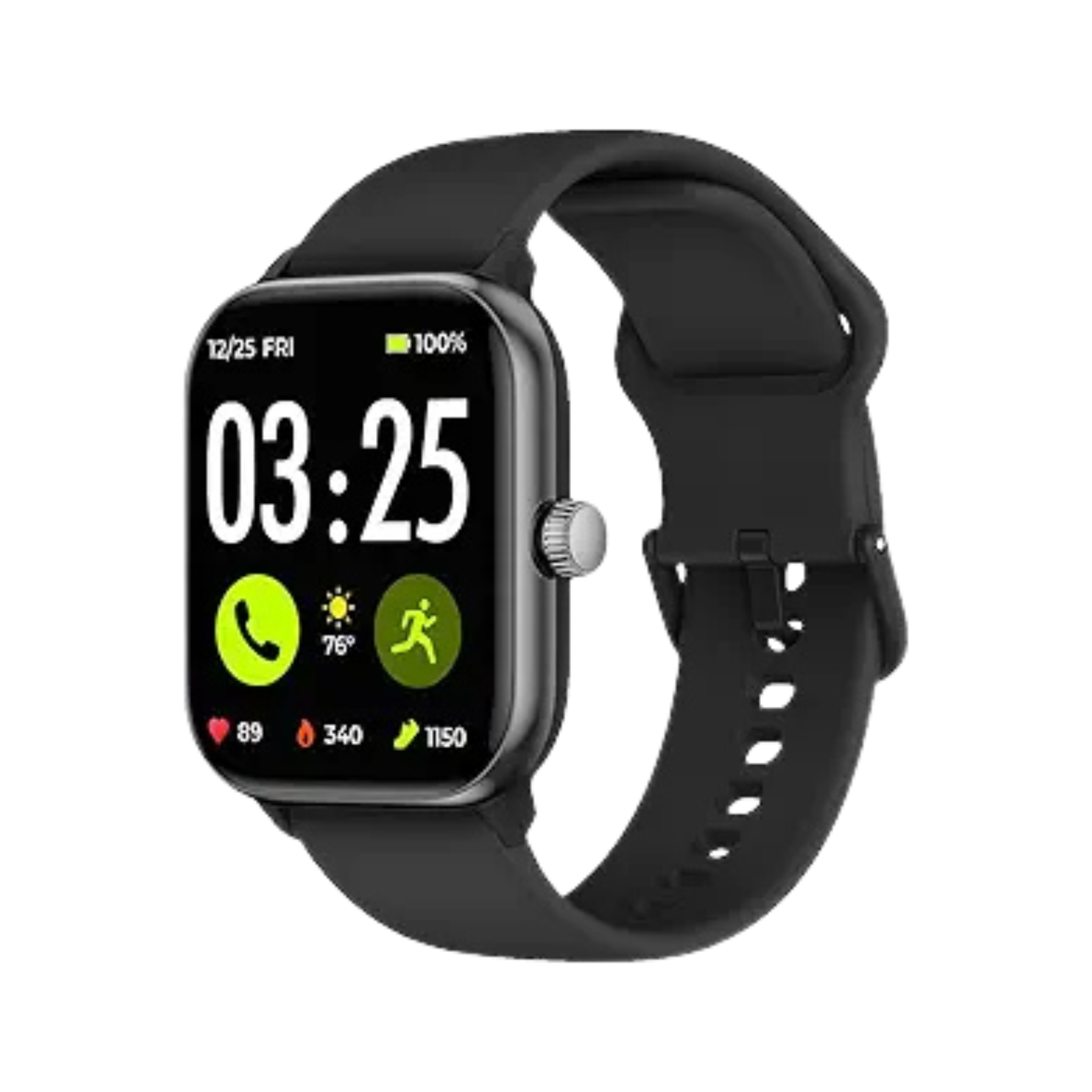 Spade & Co Smartwatch 4 – Fitness & Health Tracker with Call & Sleep Monitor