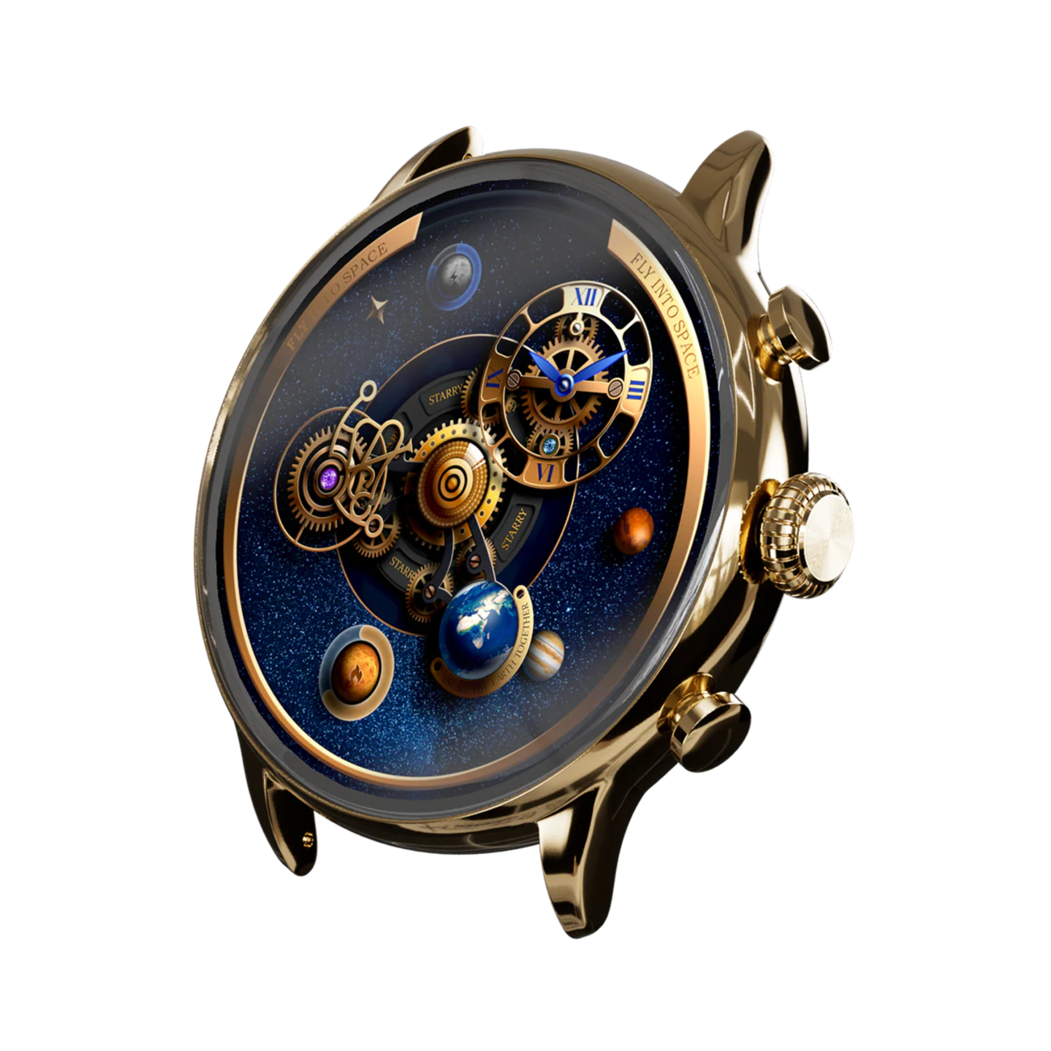 Royale Smartwatch – 1.43" AMOLED, ZEON Processor, Stainless Steel